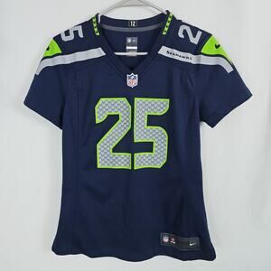 Nike Seattle Seahawks Richard Sherman NFL Football Jersey #25 Women’s Sz Small